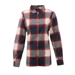 Burnside - Ladies' Woven Plaid Flannel Shirt with No Pockets - B5212